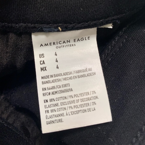 American Eagle High waisted jean shorts. - Picture 3 of 4